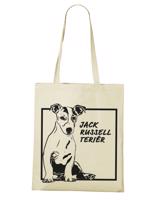 Ekologická nákupní taška s potiskem Jack Russel teriérem