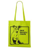 Ekologická nákupní taška s potiskem Jack Russel teriérem