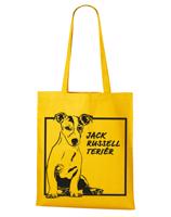 Ekologická nákupní taška s potiskem Jack Russel teriérem