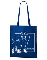 Ekologická nákupní taška s potiskem Jezevčíka