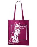 Ekologická nákupní taška s potiskem Německého ovčáka