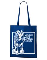 Ekologická nákupní taška s potiskem plemene Kavalír King