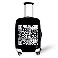 Elastický obal na kufr - QR kód - Abbara Velikost: S