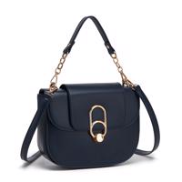 Elegantní sedlová kabelka Miss Lulu - navy