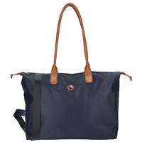 Enrico Benetti Dámská shopper kabelka s nylonovým popruhem Claire XL - modrá