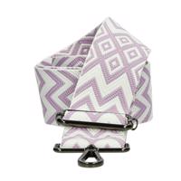 Enrico Benetti náhrádní popruh na rameno - fialovo-bílý 88002