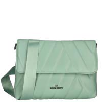 Enrico Benetti taška přes rameno s klopou Evie - zelená 58002
