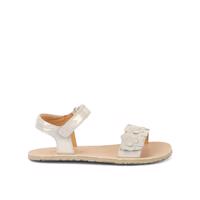 FRODDO SANDAL FLEXY FLOWER Gold Shine Barefoot sandály - 28