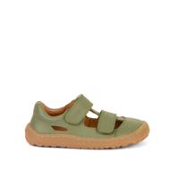 FRODDO SANDAL VELCRO II Olive Dětské barefoot sandály - 22