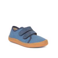 FRODDO SNEAKER CANVAS II Denim | Dětské barefoot tenisky - 24