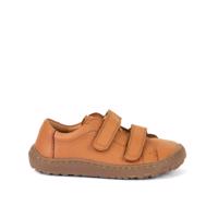 FRODDO TENISKY LEATHER Cognac Dětské barefoot tenisky - 28