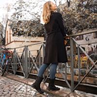 GROUNDIES ODESSA GO1 WOMEN Black Dámské barefoot kozačky - 43