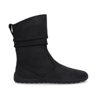 GROUNDIES® ODESSA GX2 Černé Dámské zateplené barefoot kozačky - 37
