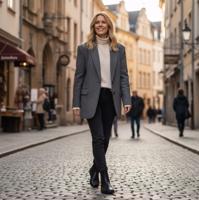 GROUNDIES PHOENIX 2.0 Black Dámské barefoot kotníkové boty - 38