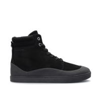 GROUNDIES TORINO Black Dámské zimní zateplené barefoot boty - 39