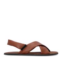GROUNDIES VEGAN VERONA WOMEN Dark Brown Dámské barefoot sandály - 37