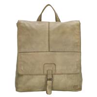 Hide & Stitches dámský kožený batoh Paint Rock 10L - písková