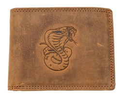 HL Luxusní kožená peněženka s kobrou
