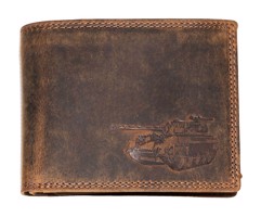 HL Luxusní kožená peněženka s tankem