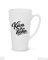 Hrnek latte Káva je láska 3 - ideální dárek