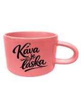 Hrnek makronka Káva je láska 3 - ideální dárek