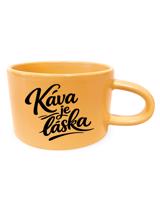 Hrnek makronka Káva je láska 3 - ideální dárek