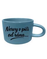 Hrnek makronka Nervy v piči od rána