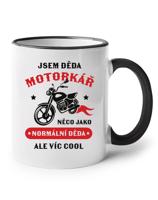 Hrnek pro dědu motorkáře - motorky - motorkářský hrnek