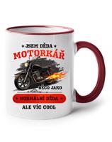 Hrnek pro dědu motorkáře - motorky - motorkářský hrnek