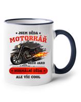 Hrnek pro dědu motorkáře - motorky - motorkářský hrnek