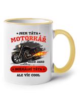 Hrnek pro tátu motorkáře - motorky - motorkářský hrnek