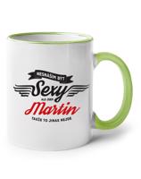 Hrnek s originálním motivem Nesnáším být sexy, ale jsem ...