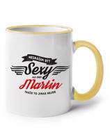 Hrnek s originálním motivem Nesnáším být sexy, ale jsem ...