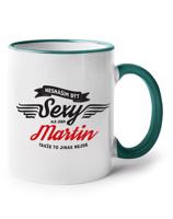 Hrnek s originálním motivem Nesnáším být sexy, ale jsem ...