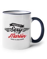 Hrnek s originálním motivem Nesnáším být sexy, ale jsem ...