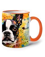 Hrnek s potiskem Bostonský teriér - skvělý dárek pro milovníky psů