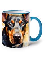 Hrnek s potiskem Dobrman - skvělý dárek pro milovníky psů