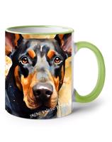 Hrnek s potiskem Dobrman - skvělý dárek pro milovníky psů