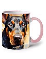 Hrnek s potiskem Dobrman - skvělý dárek pro milovníky psů