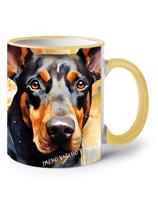 Hrnek s potiskem Dobrman - skvělý dárek pro milovníky psů