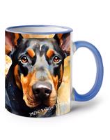 Hrnek s potiskem Dobrman - skvělý dárek pro milovníky psů