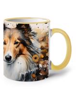 Hrnek s potiskem Sheltie - skvělý dárek pro milovníky psů