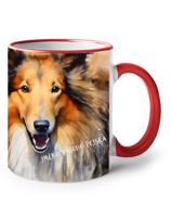 Hrnek s potiskem Sheltie - skvělý dárek pro milovníky psů