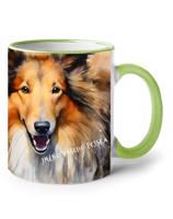 Hrnek s potiskem Sheltie - skvělý dárek pro milovníky psů