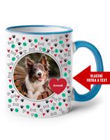 Hrnek s vlastním potiskem, fotkou či textem pejska - mnoho krásných šablon