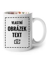 Hrnek s vnitřním potiskem I Love You s vlastním potiskem – rychlá výroba do 24 h