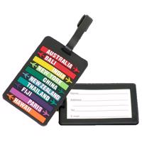 Jmenovka na kufr Travelite Multicolor Cities