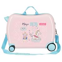 JOUMMABAGS Dětský kufřík na kolečkách - odražedlo - Enso - Magic Unicorn - 34L