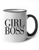 Keramický hrneček - Girl boss - moderní hrnek pro ženy