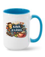 Keramický hrnek Káva je láska 2 - ideální dárek